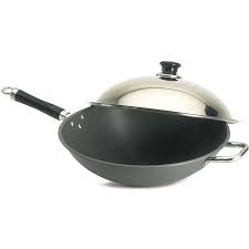 Fire Magic Wok 15” Hard Anodized with Stainless Steel Cover 3572 outdoor kitchen empire
