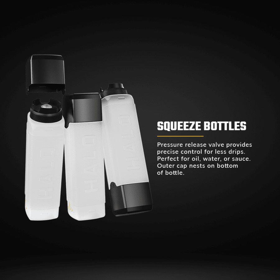 Halo Elite Squeeze Bottle Pack HZ-3027 outdoor kitchen empire