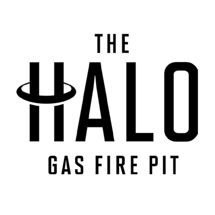 Halo Gas Fire Pit Stainless Steel Glass Burner UR504455 outdoor kitchen empire
