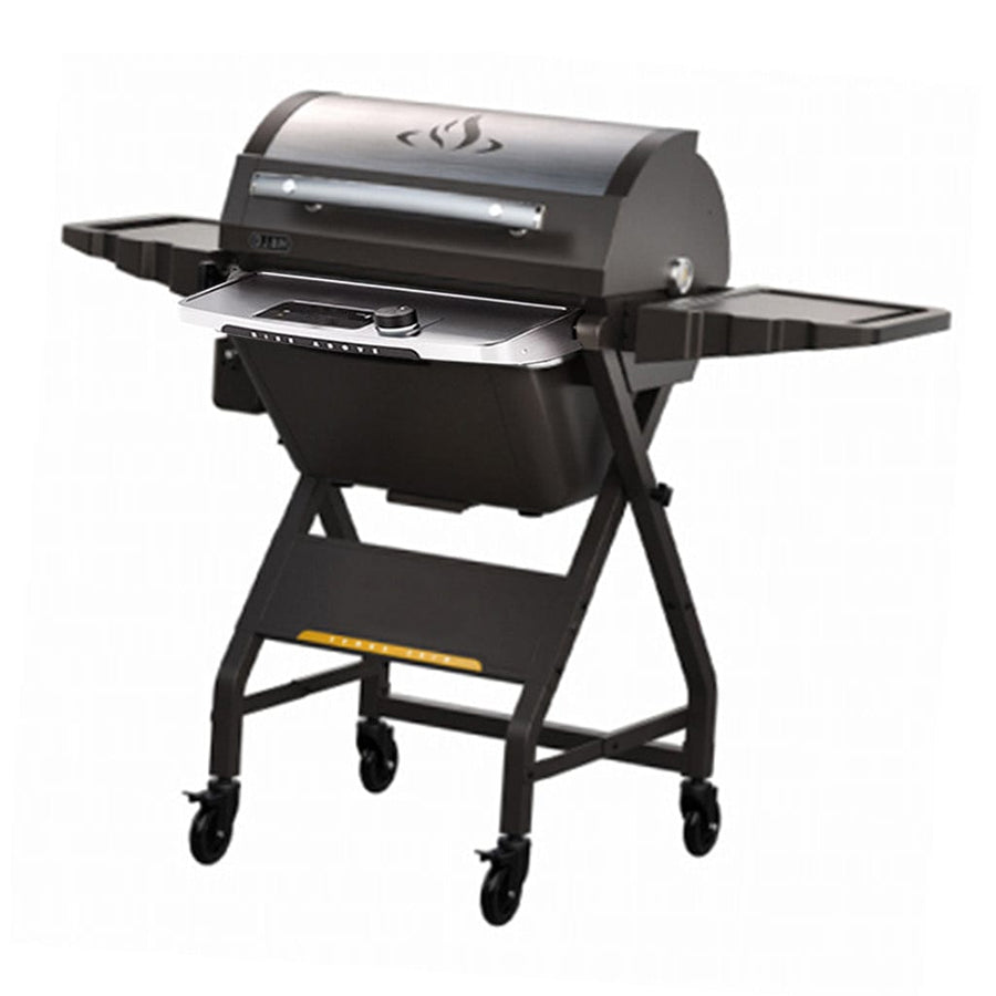 Halo Prime 550 Portable Outdoor Pellet Grill with Cart HS-1001-XNA outdoor kitchen empire