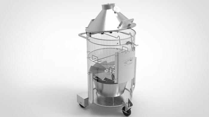 HPC Fire Vortex Technology Drum Smoker DS-SST outdoor kitchen empire