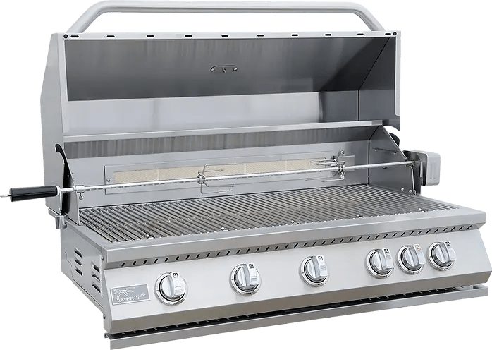 Kokomo Grills Stainless Steel BBQ Grill Rotisserie Kits outdoor kitchen empire