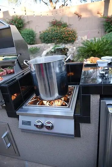 Kokomo Grills Stainless Steel Built-In Power Burner - KO-PB outdoor kitchen empire