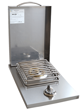 Kokomo Grills Stainless Steel Built-In Single Side Burner - KO-BAK1BG outdoor kitchen empire