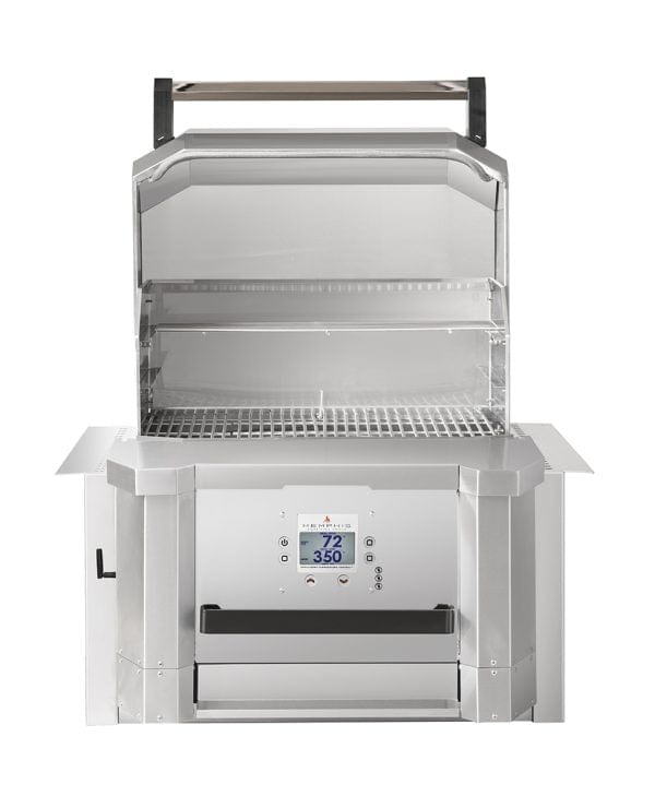 Memphis Elevate 30" Stainless Steel Built-In Wi-Fi Controlled Pellet Grill MG01-06-001 outdoor kitchen empire
