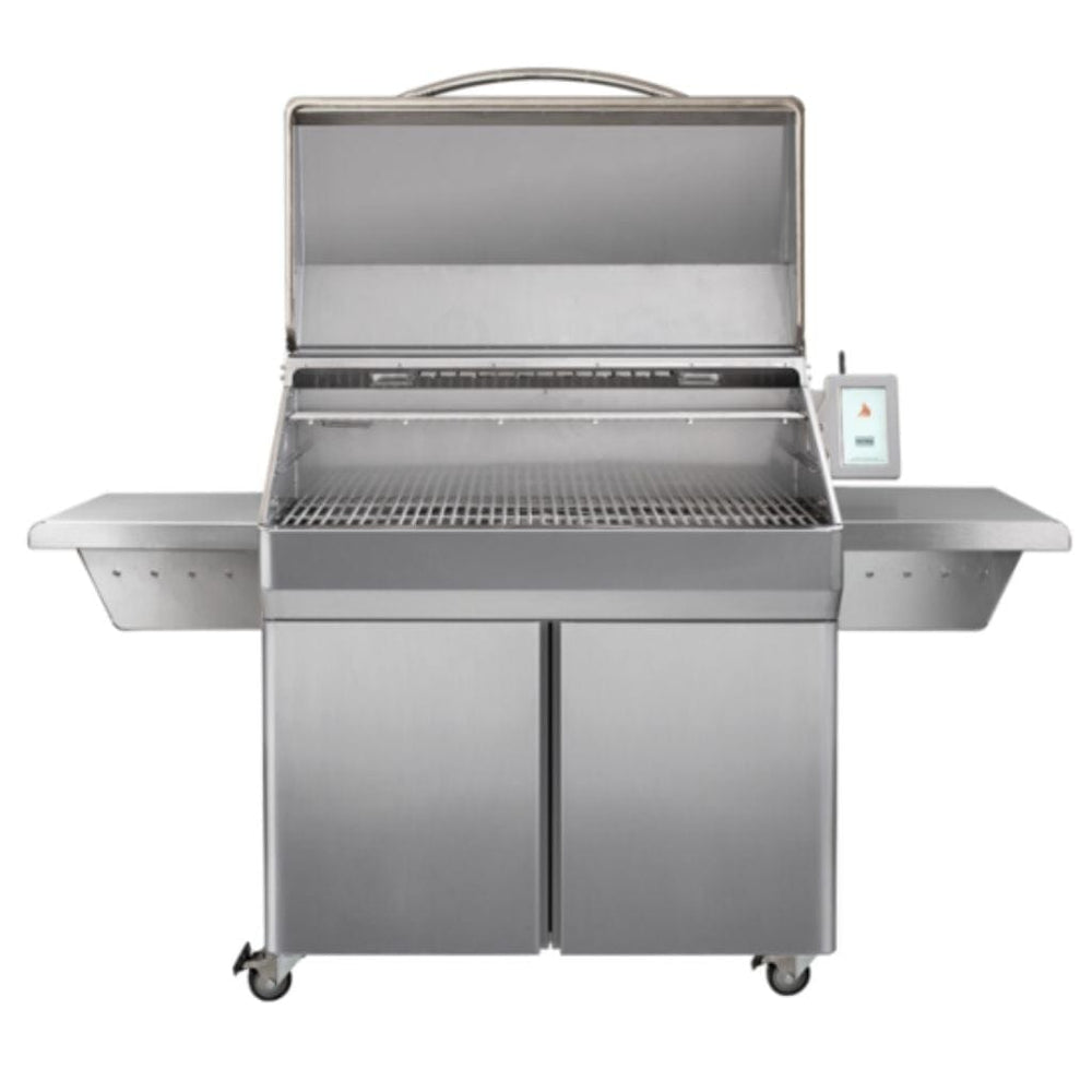 Memphis Elite 69" Wood Fire ITC3 Pellet Smoker Grill on Cart with Wi-Fi VG0002S outdoor kitchen empire