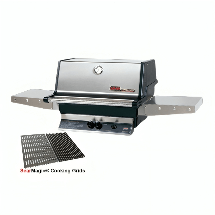 MHP Modern Home Products Gas Grill Head with SearMagicÂ® Cooking Grids TJK2 outdoor kitchen empire