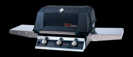 MHP Modern Home Products Hybrid Gas Grill Head with 2 Side Shelf and SearMagicÂ® Grids WHRG4DD outdoor kitchen empire