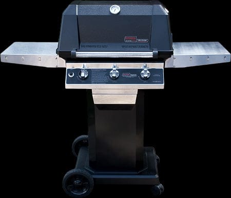 MHP Modern Home Products Hybrid Gas Grill Head with 2 Side Shelf and SearMagicÂ® Grids WHRG4DD outdoor kitchen empire