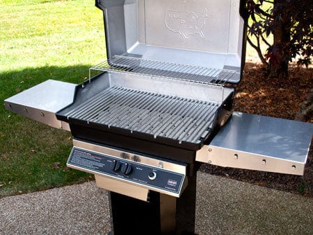 MHP Modern Home Products WNK 4 Gas Grill Head with Side Shelf and SearMagicÂ® Grids outdoor kitchen empire