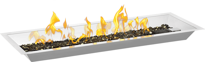 Napoleon 30" Stainless Steel Linear Patioflame Fire Pit Burner System GPFR60 outdoor kitchen empire