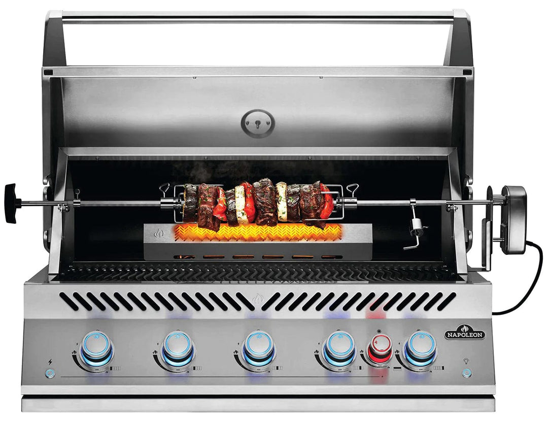 Napoleon 700 Series 38 RB with Infrared Rear Burner Stainless Steel Built-In Gas Grill BIG38RB outdoor kitchen empire