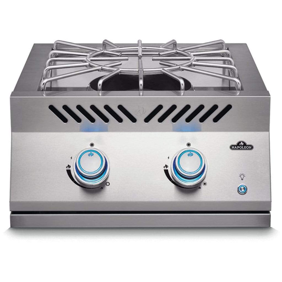 Napoleon Built-In 700 Series Stainless Steel Power Burner with Stainless Steel Cover BIB18PB outdoor kitchen empire
