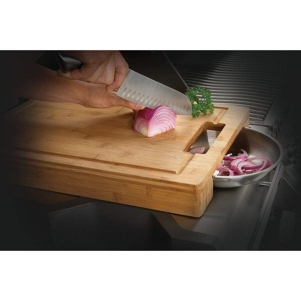 Napoleon Cutting Board with Stainless Steel Bowls 70012 outdoor kitchen empire