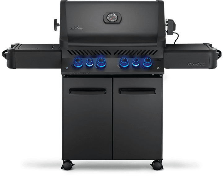 Napoleon Phantom Prestige 500 RSIB with Infrared Side and Rear Burners Gas Grill P500RSIB outdoor kitchen empire