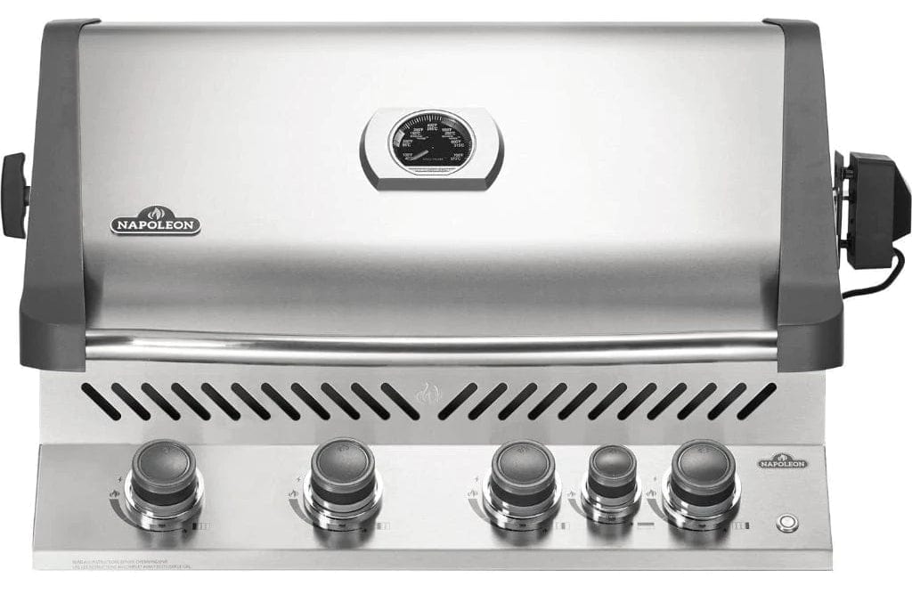 Napoleon Prestige 500 RB Built-In Gas Grill with Infrared Rear Burner BIP500RB outdoor kitchen empire