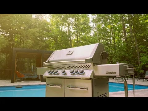 Napoleon Prestige 500 RB Built-In Gas Grill with Infrared Rear Burner BIP500RB outdoor kitchen empire