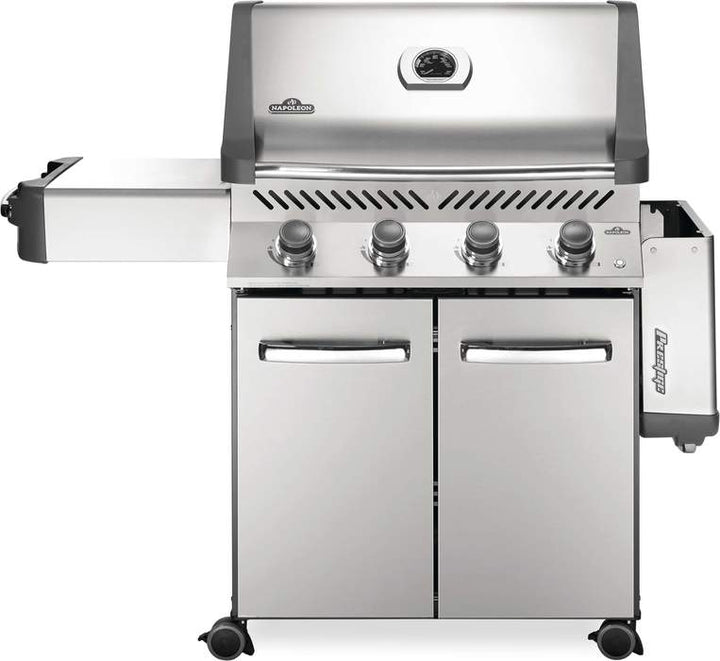 Napoleon Prestige 500 RSIB Stainless Steel Propane Gas Grill w/ Infrared Side & Rear Burners P500RSIBPSS-3 outdoor kitchen empire