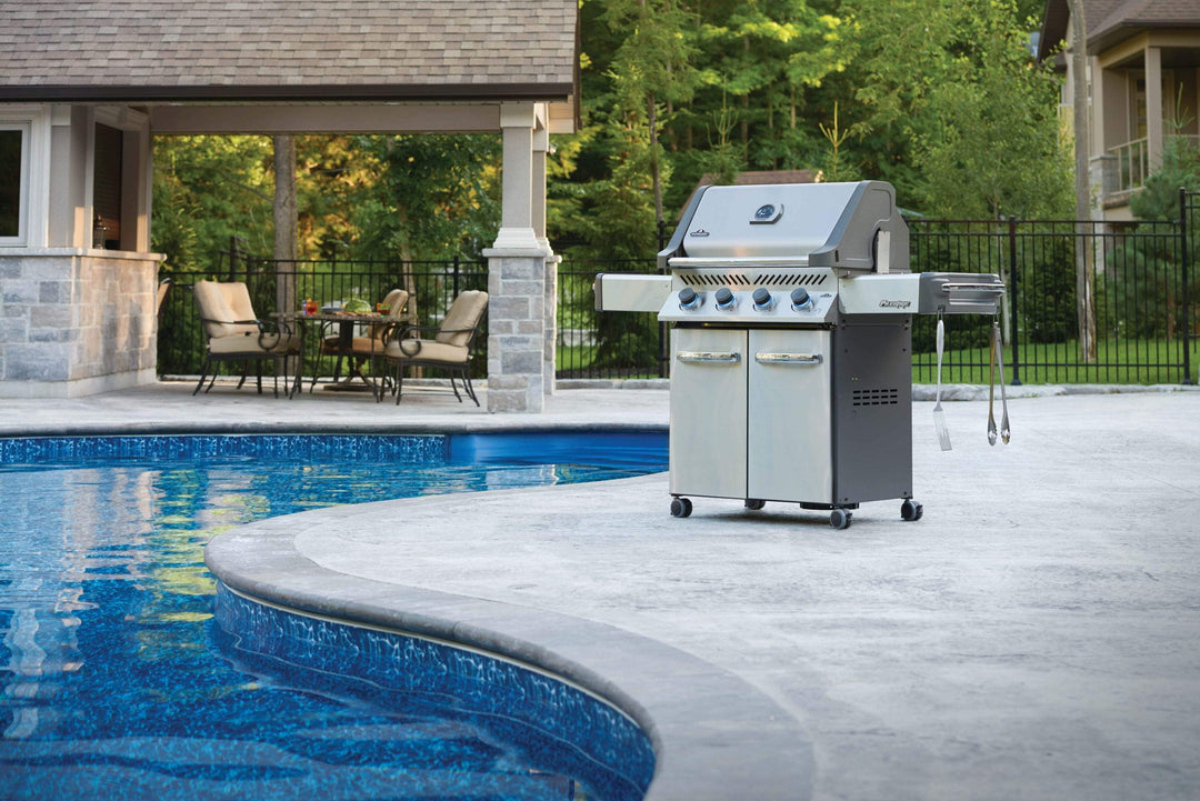 Napoleon Prestige 500 Stainless Steel Natural Gas Grill P500NSS-3 outdoor kitchen empire
