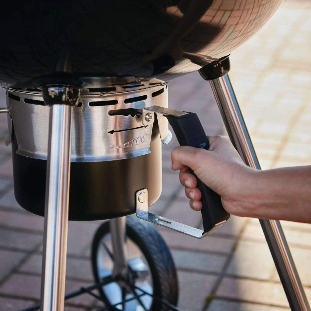 Napoleon Pro Charcoal Kettle Grill PRO22K-LEG-2 outdoor kitchen empire