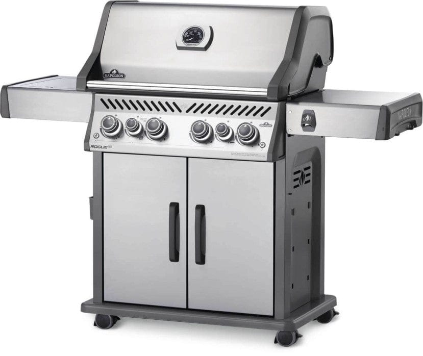 Napoleon Rogue SE 525 RSIB with Infrared Side and Rear Burners Gas Grill RSE525RSIB outdoor kitchen empire