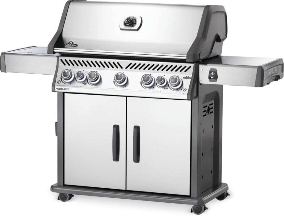 Napoleon Rogue SE 625 RSIB with Infrared Side and Rear Burners Gas Grill RSE625RSIB outdoor kitchen empire