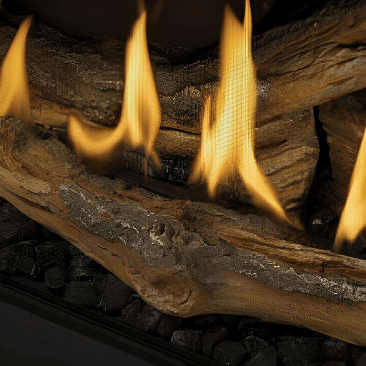 Napoleon Split Oak Log Kit For 42-Inch Ascent Linear Premium Fireplace OLKBLP42 Fireplace Log Sets OLKBLP42 outdoor kitchen empire