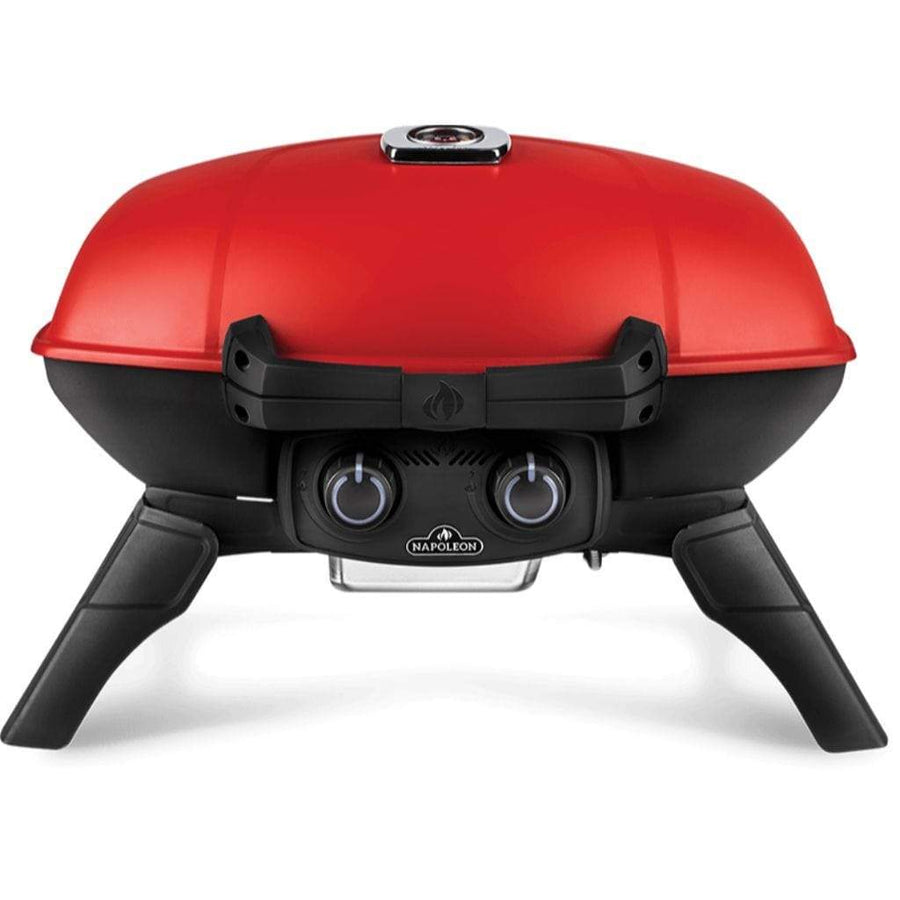 Napoleon TravelQ 285 with Griddle Portable Liquid Propane Gas Grill TQ285-RD-1-A outdoor kitchen empire
