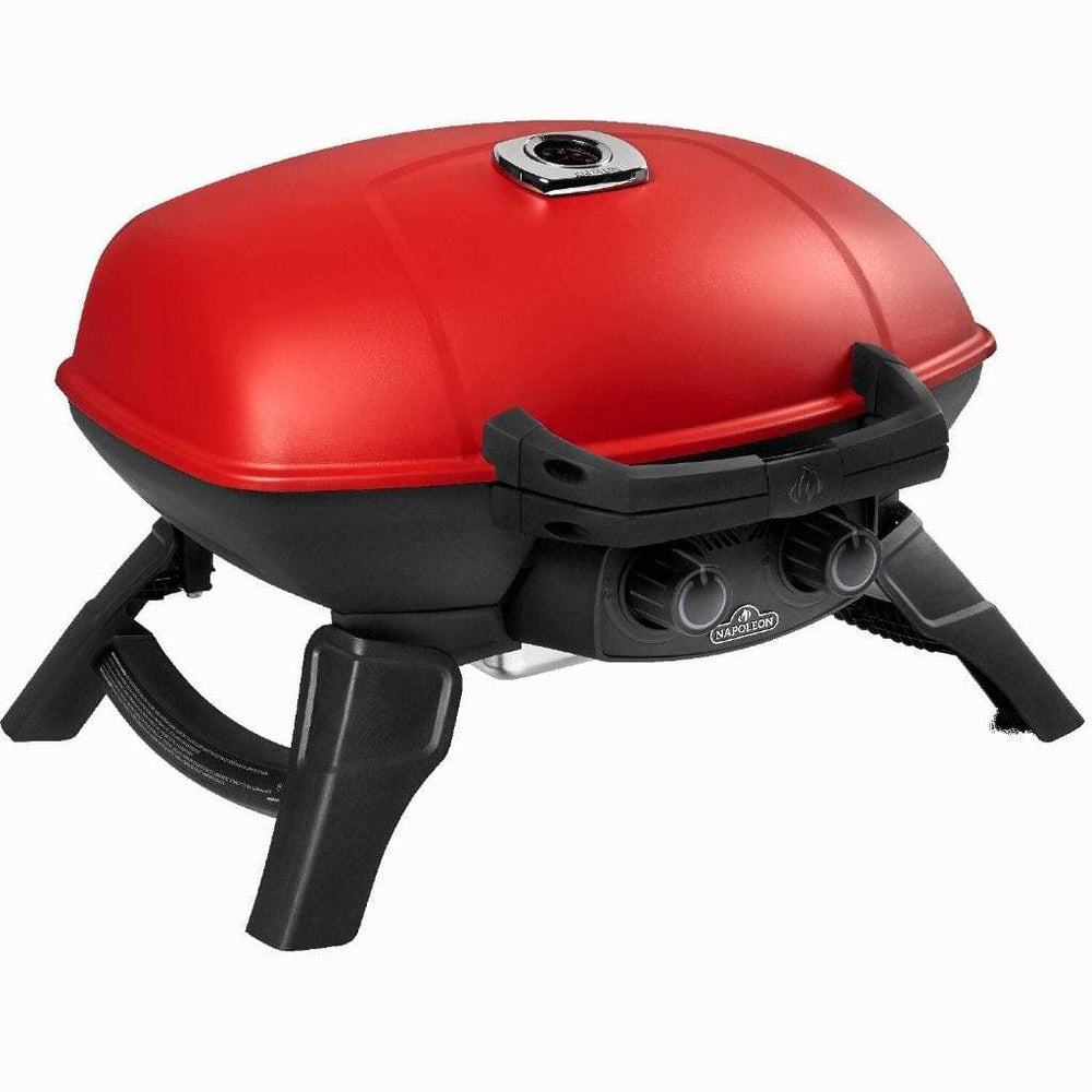 Napoleon TravelQ 285 with Griddle Portable Liquid Propane Gas Grill TQ285-RD-1-A outdoor kitchen empire