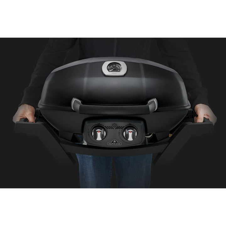 Napoleon TravelQ Pro Black Portable Gas Grill PRO285 outdoor kitchen empire