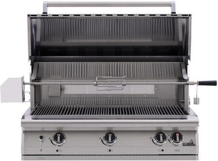 PGS Grills Legacy Series 39-Inch Pacifica Gourmet Grill Head with Infrared Rotisserie Burner - S36R outdoor kitchen empire