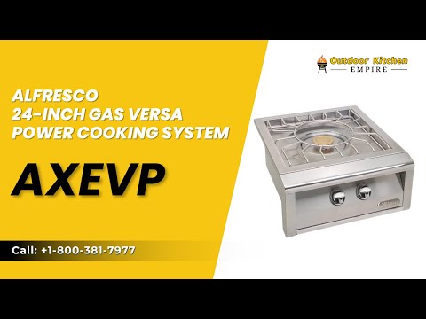 Alfresco 24-Inch Gas Versa Power Cooking System