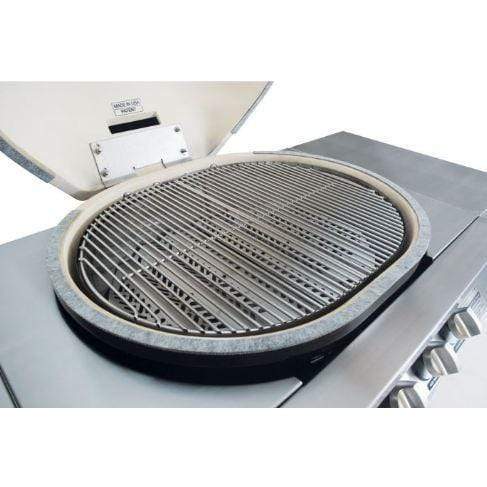 Primo All-In-One Oval G 420 Ceramic Gas Grill PGG420C (Cart-Mounted) outdoor kitchen empire