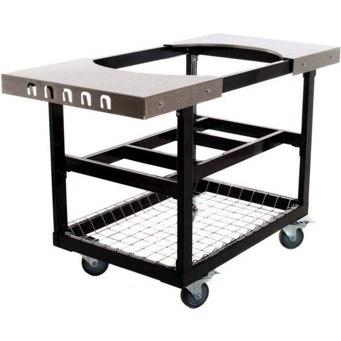 Primo Cart Base W/Basket And SS Side Shelves For Oval JR 200 PG00320 outdoor kitchen empire