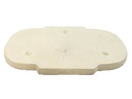 Primo Oval Large Ceramic Refractory Plate Replacement Part PG0177504 outdoor kitchen empire