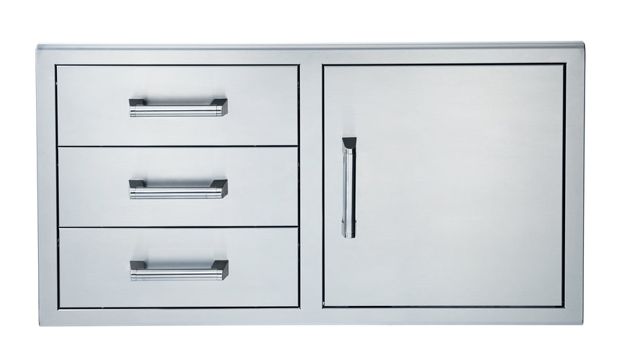 Primo Single Door With Triple Drawer, 42-In. BSAW4222ST outdoor kitchen empire