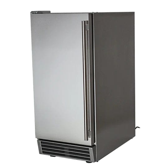 RCS 44 lb. 15-Inch Outdoor Rated Ice Maker with Gravity Drain REFR3 outdoor kitchen empire