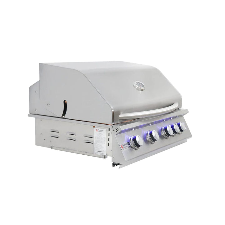 RCS Premier 32" Built-in Grill with LED Lights RJC32AL outdoor kitchen empire