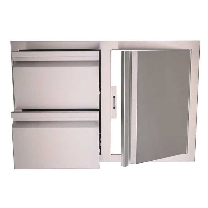 RCS Valiant Series Stainless Steel Double Drawer/Door VDC1 outdoor kitchen empire