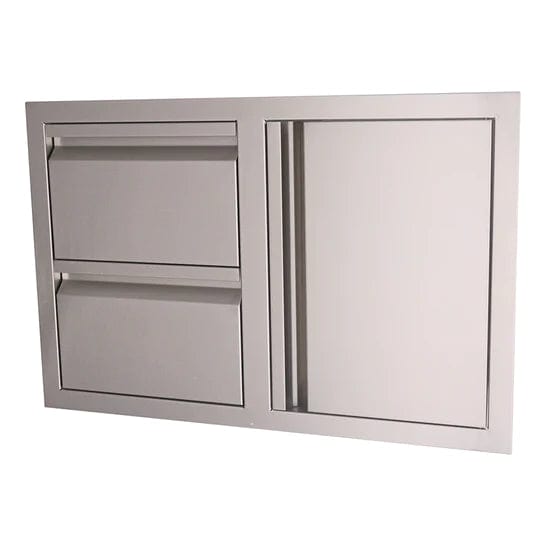 RCS Valiant Series Stainless Steel Double Drawer/Door VDC1 outdoor kitchen empire