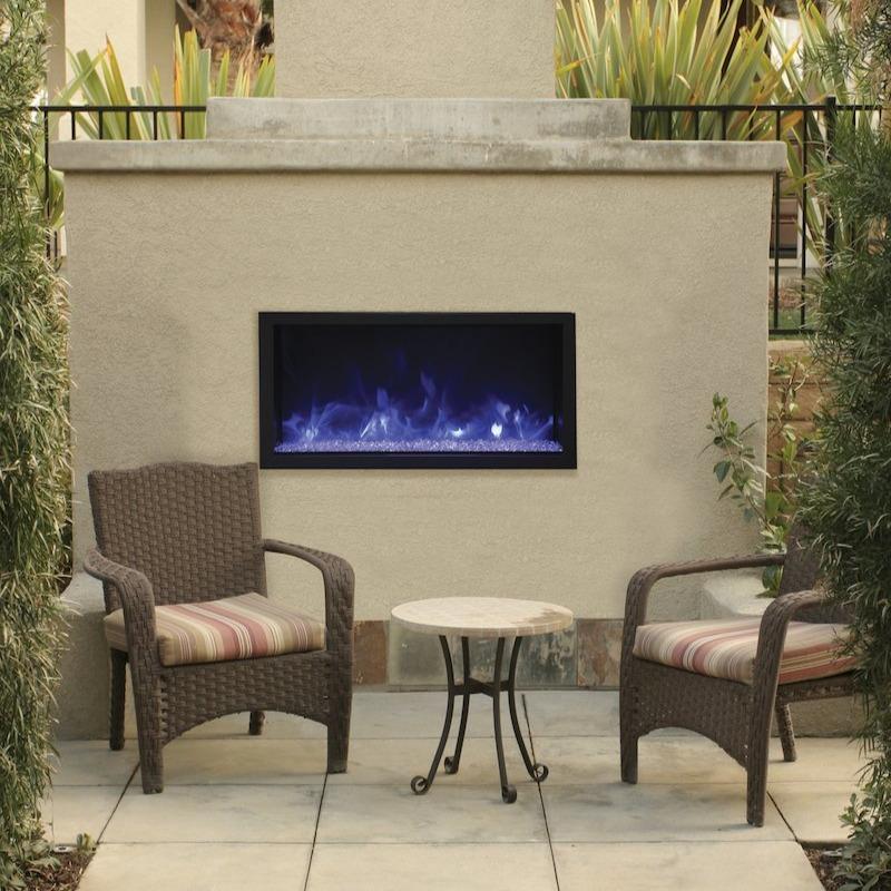 Remii Extra Tall 45" Electric Fireplace 102745-XT outdoor kitchen empire