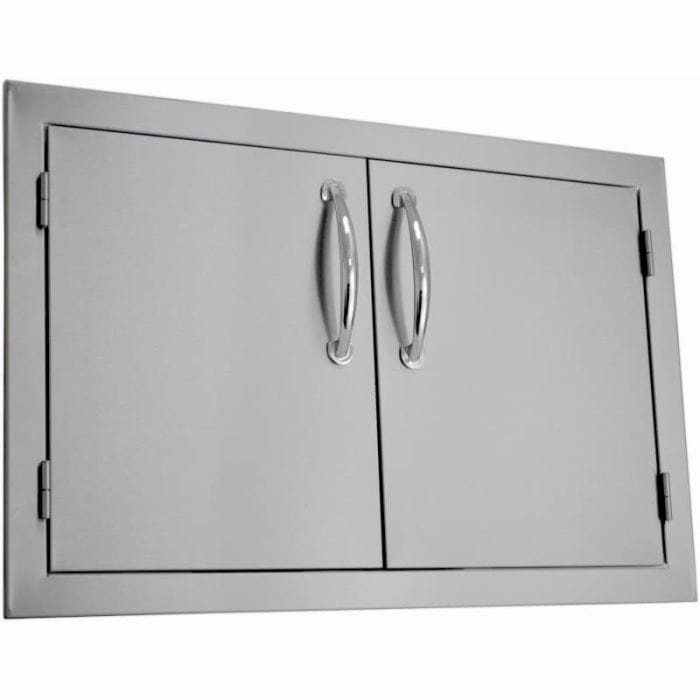 Sole Gourmet 20x26-inch Double 443 Stainless Steel Door Deluxe with 3/8 Bezel SODX2AD26 outdoor kitchen empire