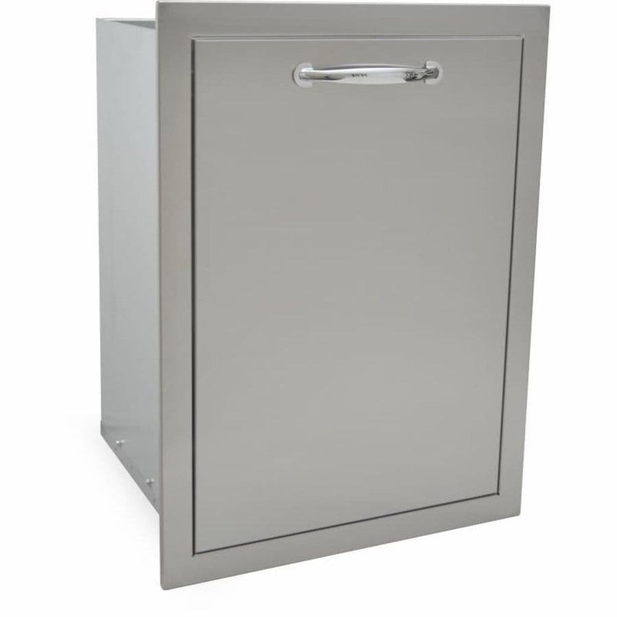 Sole Gourmet 25x17-inch Double Lined Enclosed Trash Drawer SODXTD25X17 outdoor kitchen empire