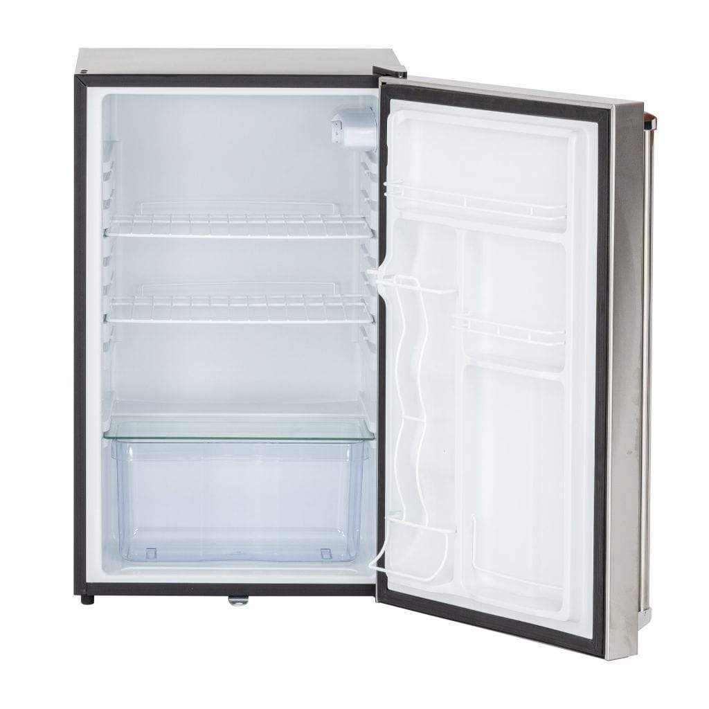 Summerset 21" 4.5 Cu.Ft. Deluxe Right/Left Hinge Compact Refrigerator outdoor kitchen empire