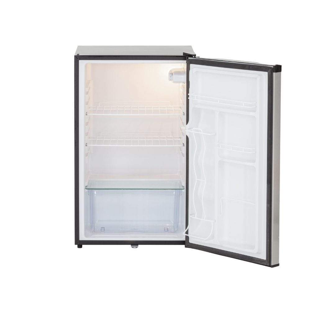 Summerset 21" 4.5 Cu. Ft. Left to Right Opening Compact Refrigerator SSRFR-21S-R outdoor kitchen empire