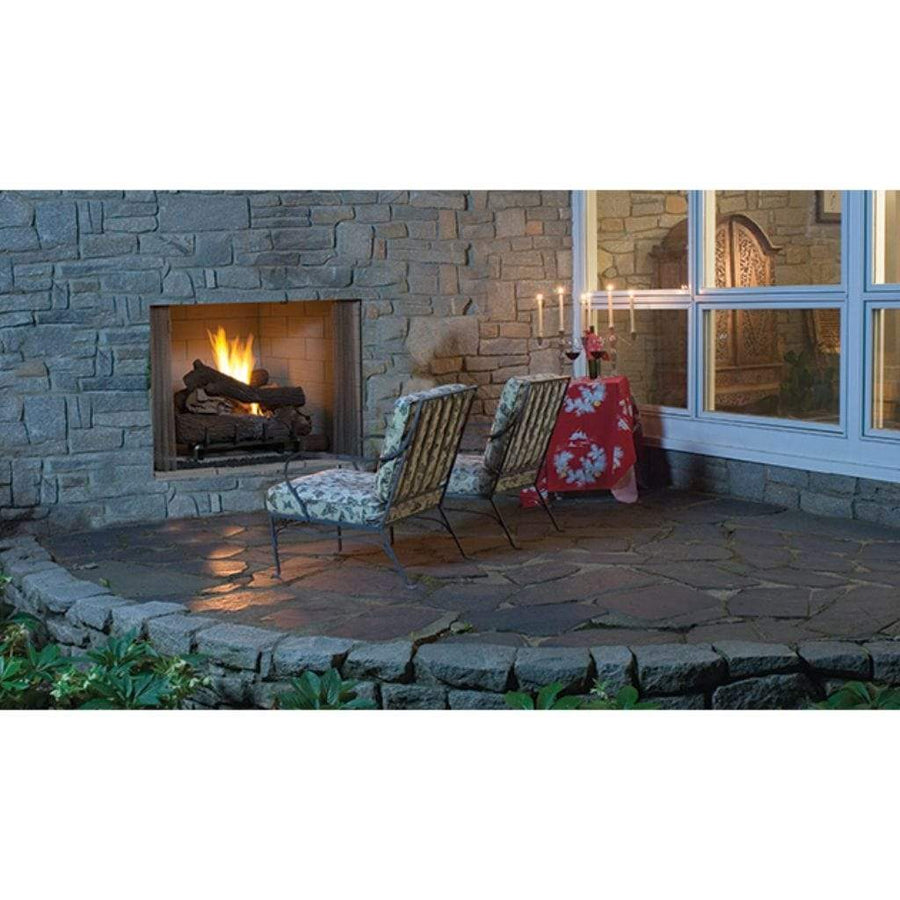 Superior 36" Traditional Vent-Free Outdoor Fireplace VRE4536W outdoor kitchen empire