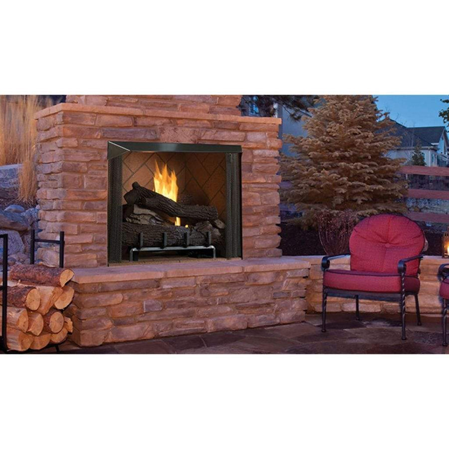 Superior 36" Traditional Vent-Free Outdoor Fireplace VRE6036 outdoor kitchen empire