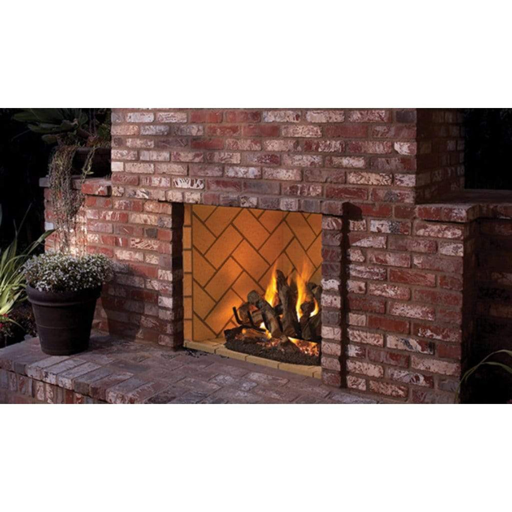 Superior 50" Traditional Vent-Free Outdoor Fireplace VRE6050 outdoor kitchen empire