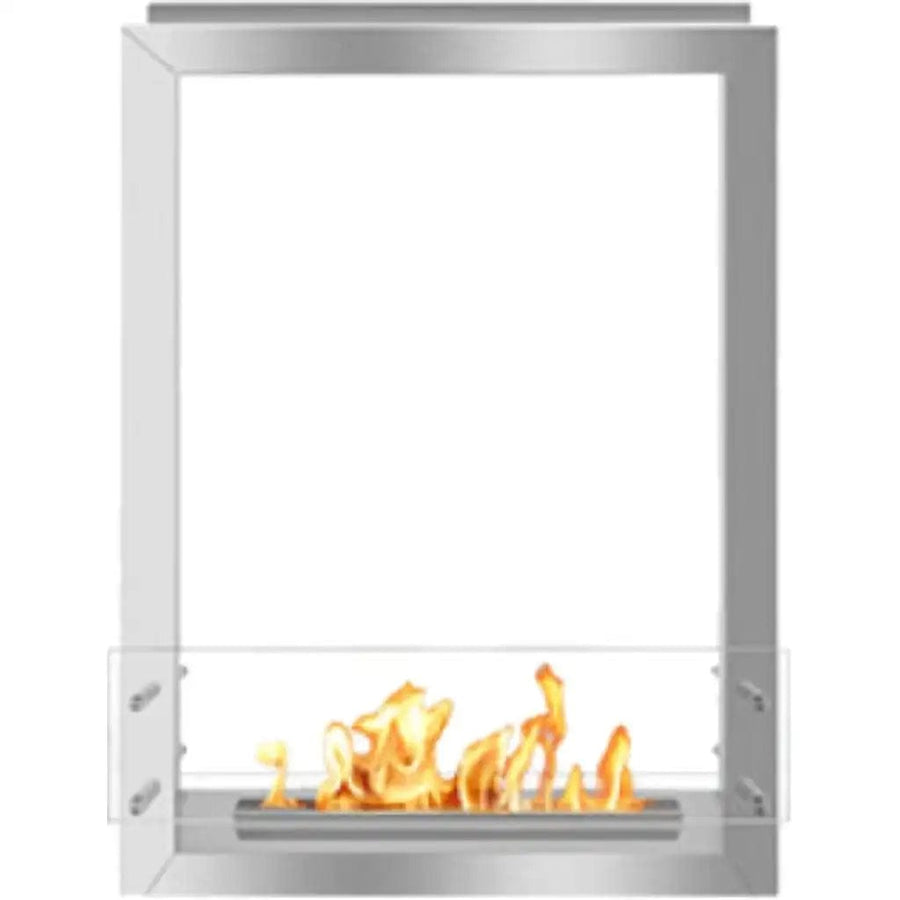 The Bio Flame 24-inch Double Sided Built-In Ethanol Firebox outdoor kitchen empire