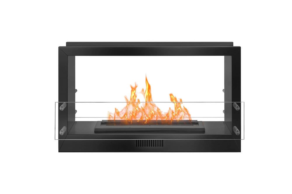 The Bio Flame 38-inch Double Sided Built-In Ethanol Firebox outdoor kitchen empire